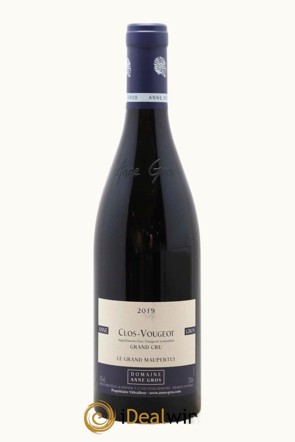 Domaine Anne Gros Domaine Anne Gros Grand Cru Le Maupertui Côte Nuit Clos de Vougeot, 2014
