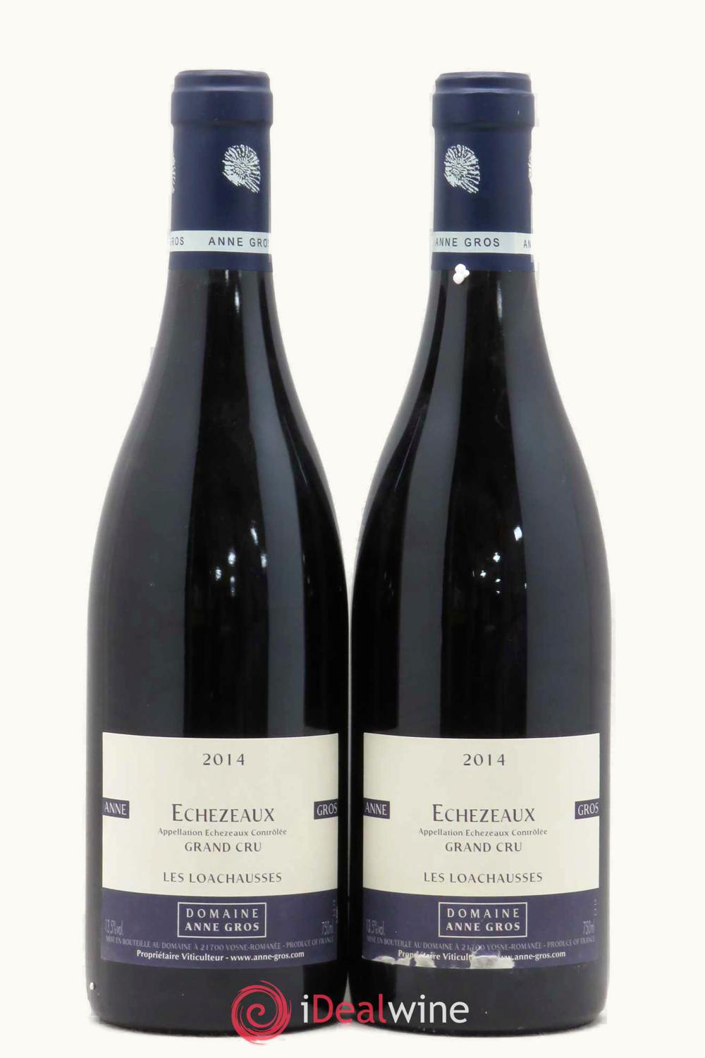 Domaine Anne Gros Domaine Anne Gros Les Loachausses Grand Cru Échezeaux Flagey Côte de Nuit, 2014