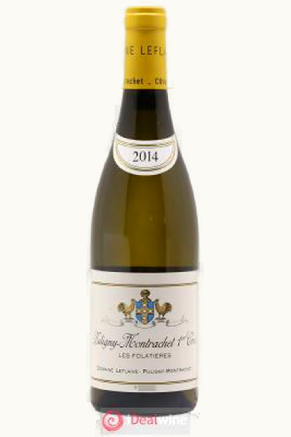 Domaine Leflaive Domaine Leflaive Les Folatières Puligny-Montrachet Premier Cru Côte de Beaune, 2014