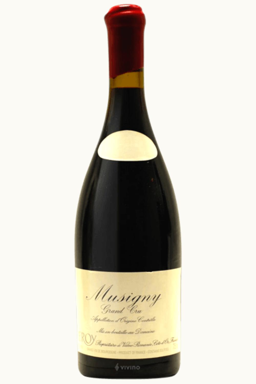 Domaine Leroy Domaine Leroy Grand Cru Musigny Chambolle Côte de Nuit, 2013