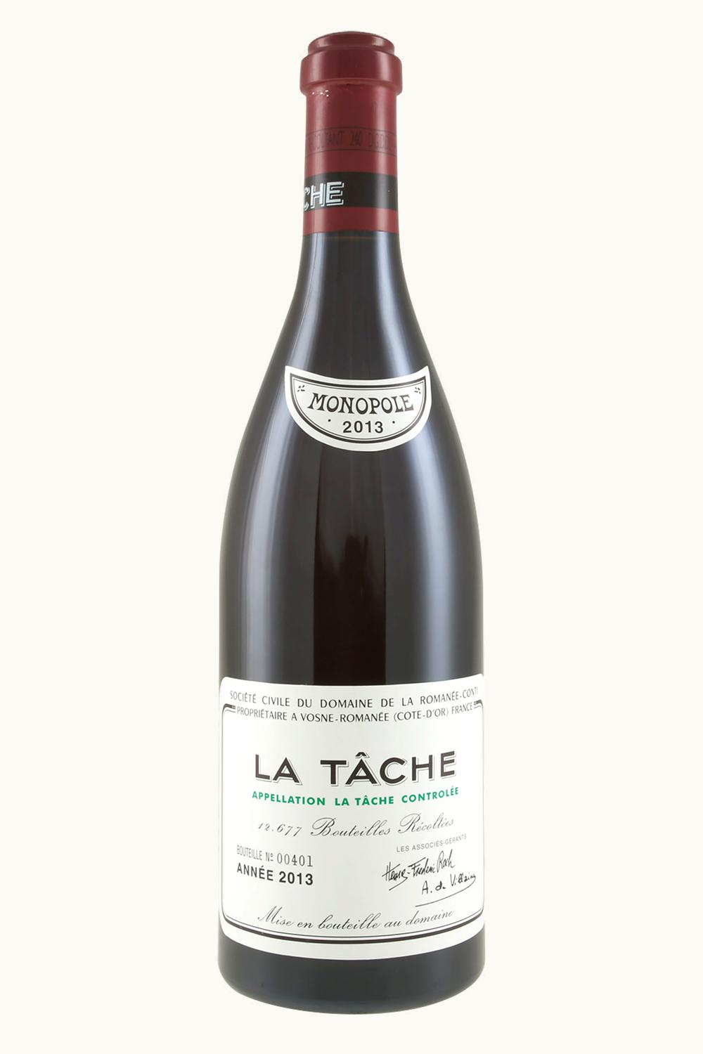 Domaine de la Romanée-Conti Domaine de la Romanée-Conti La Tâche Grand Cru Monopole Côte de Nuit Vosne, 2013 UZ0646604