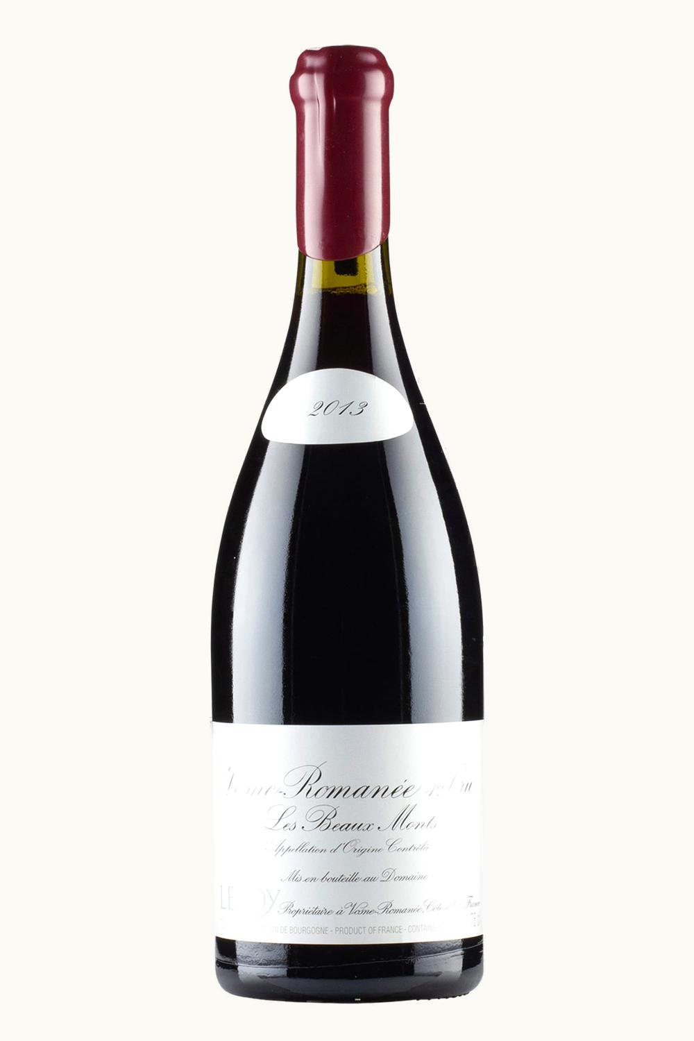 Domaine Leroy Domaine Leroy Les Beaumonts Vosne-Romanée Premier Cru Côte de Nuit, 2013