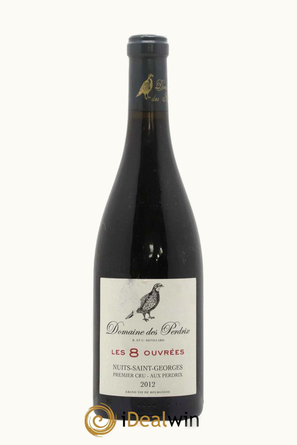 Domaine de la Perdrix Domaine de la Perdrix Les Eight Ouvrées Nuit-St-George Aux Premier Cru Côte, 2012