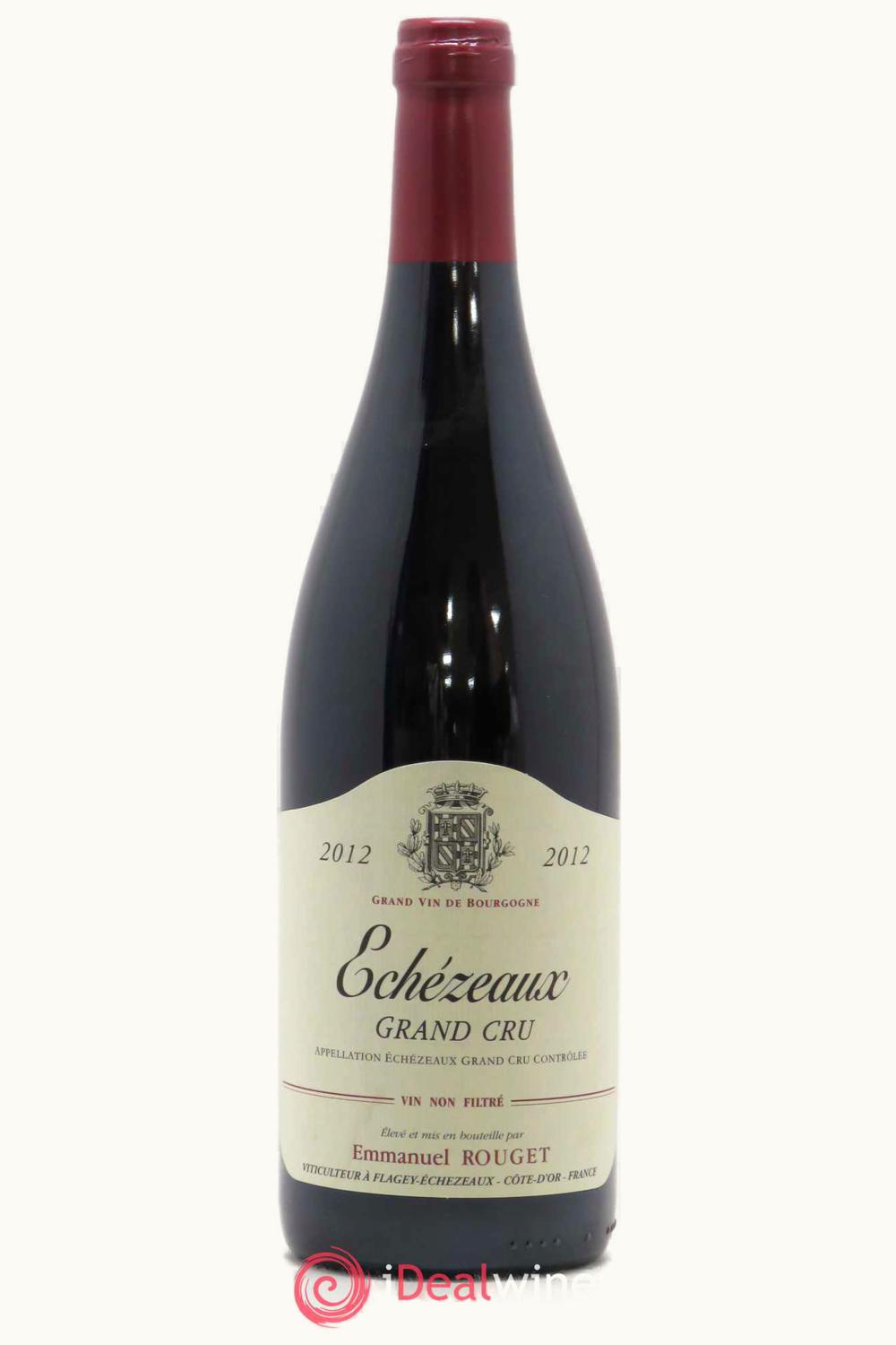Emmanuel Rouget Emmanuel Rouget Grand Cru Echezeaux Flagey Côte de Nuit, 2012