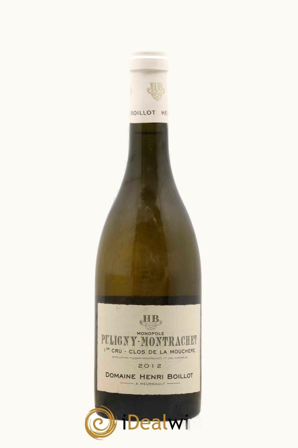 Domaine Henri Boillot Domaine Henri Boillot Clos de la Mouchère Monopole Puligny-Montrachet Premier Cru Côte de Beaune, 2012