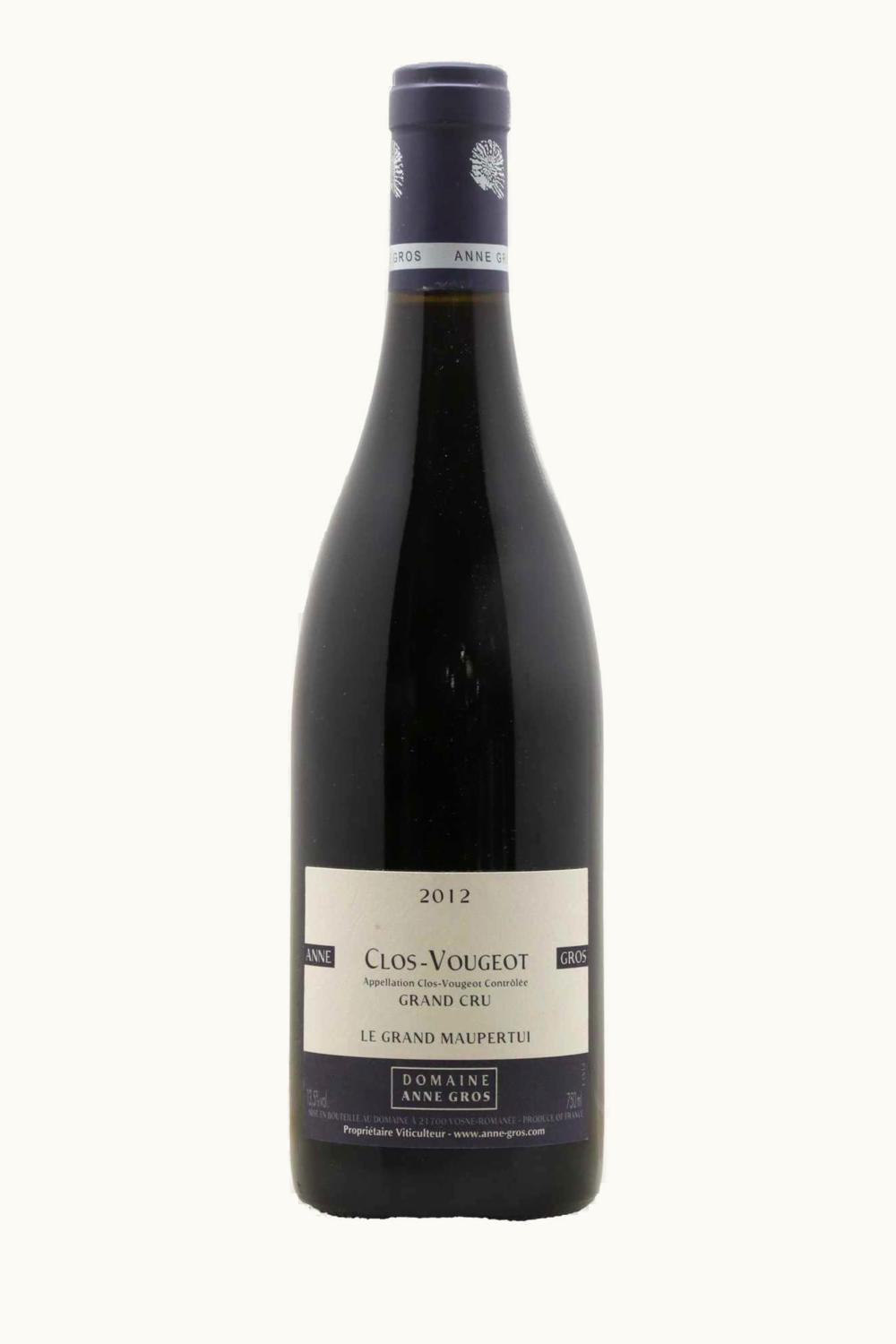 Domaine Anne Gros Domaine Anne Gros Grand Cru Le Maupertui Côte Nuit Clos de Vougeot, 2012