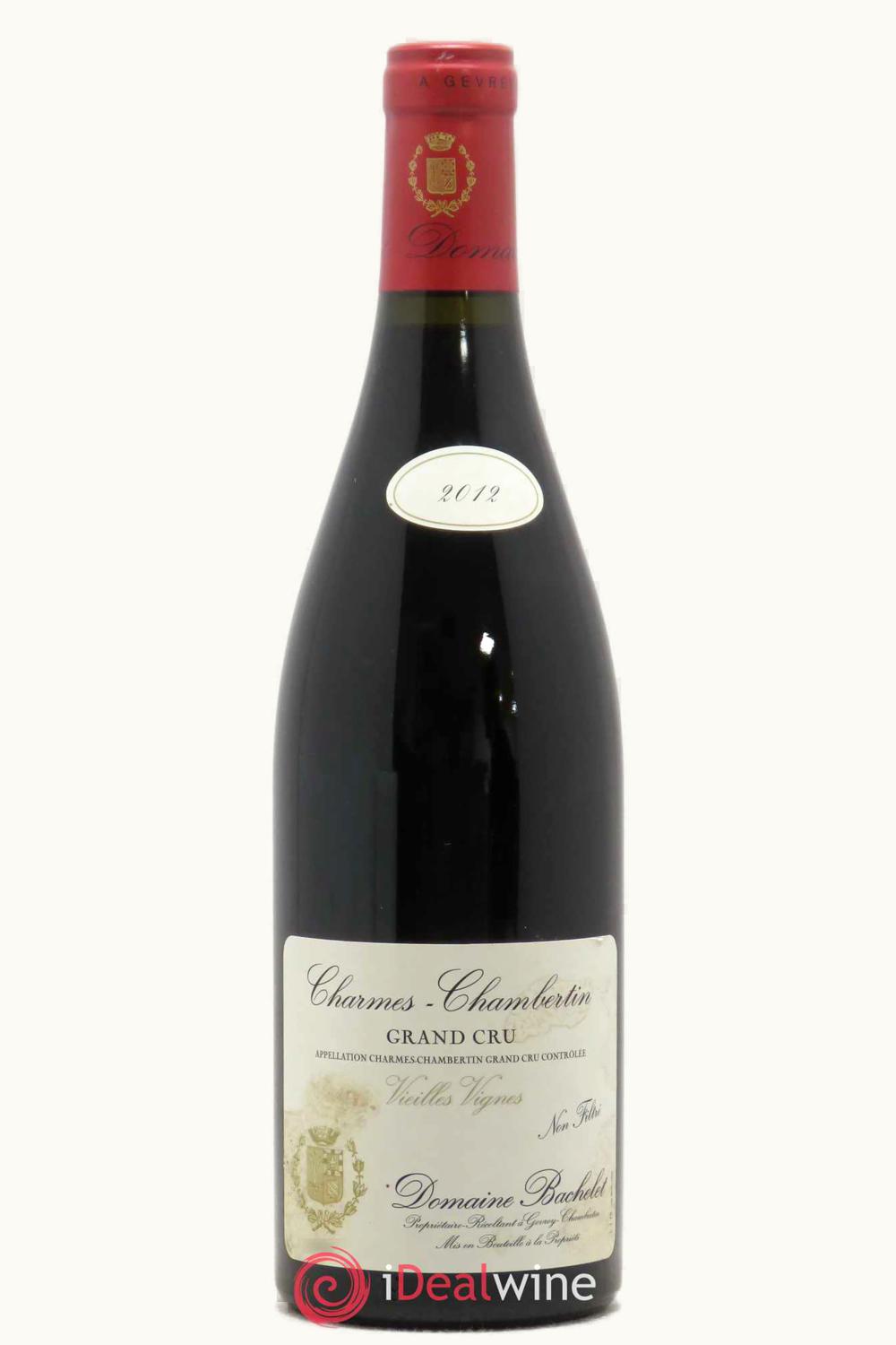 Domaine Denis Bachelet Domaine Denis Bachelet Grand Cru Vieilles Vignes Charmes-Chambertin Gevrey Côte de Nuit, 2012