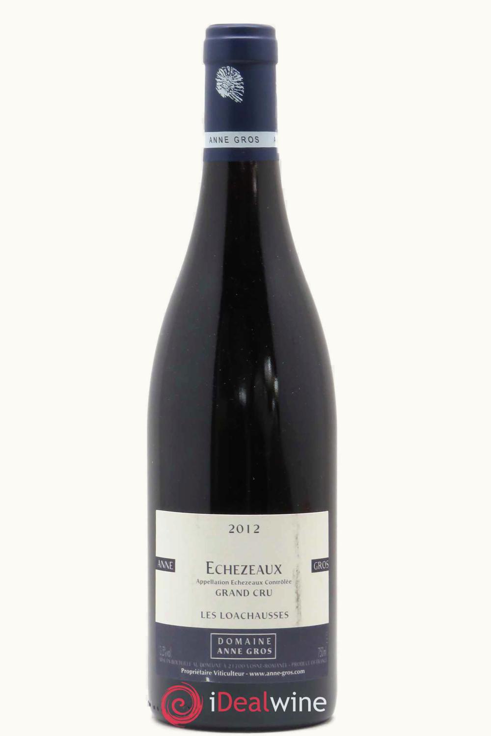 Domaine Anne Gros Domaine Anne Gros Les Loachausses Grand Cru Échezeaux Flagey Côte de Nuit, 2012