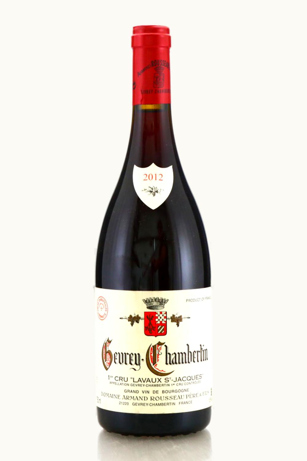 Domaine Armand Rousseau Domaine Armand Rousseau Lavaut St-Jacques Gevrey-Chambertin Premier Cru Côte de Nuit, 2012