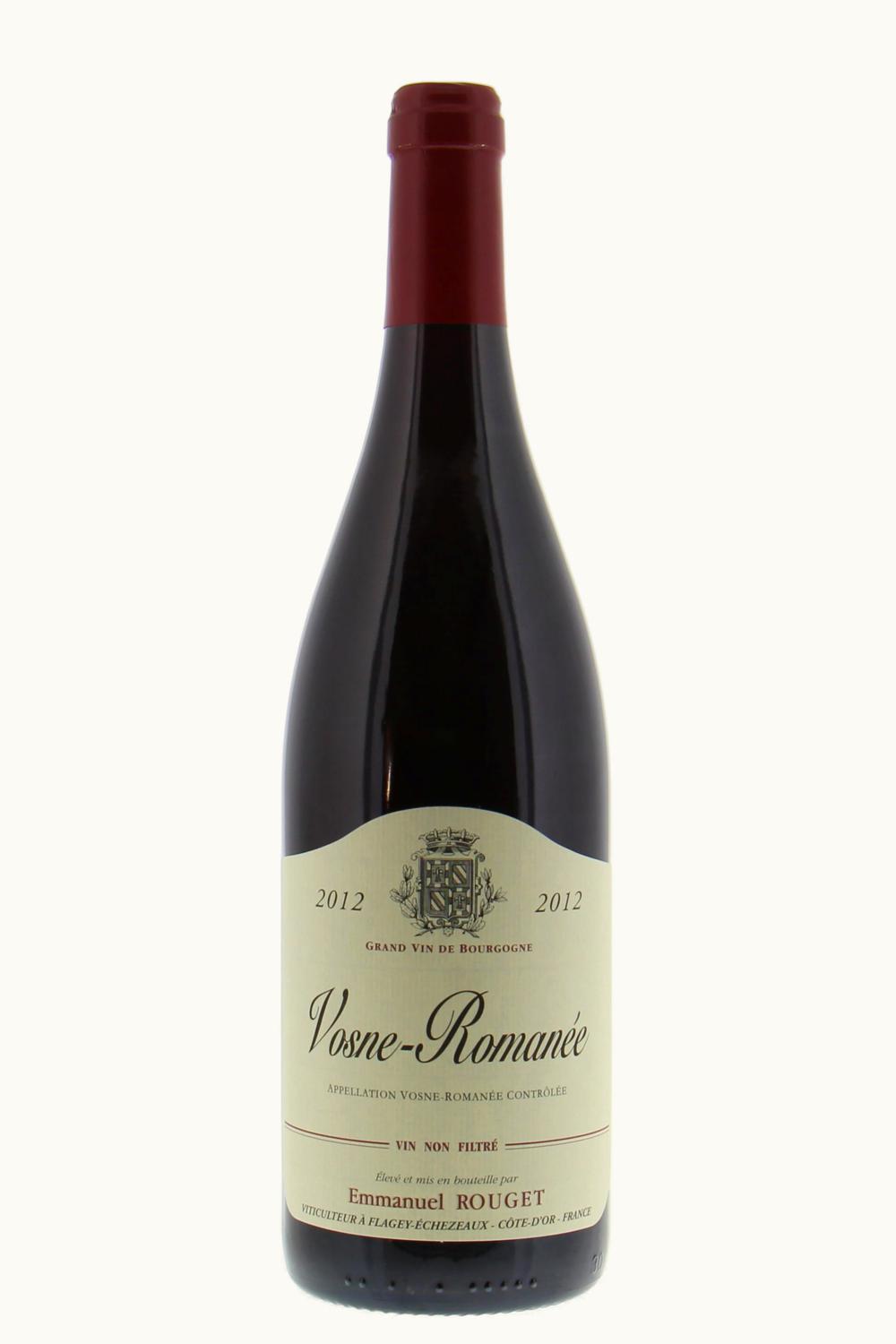 Emmanuel Rouget Emmanuel Rouget Vosne-Romanée Côte de Nuit, 2012