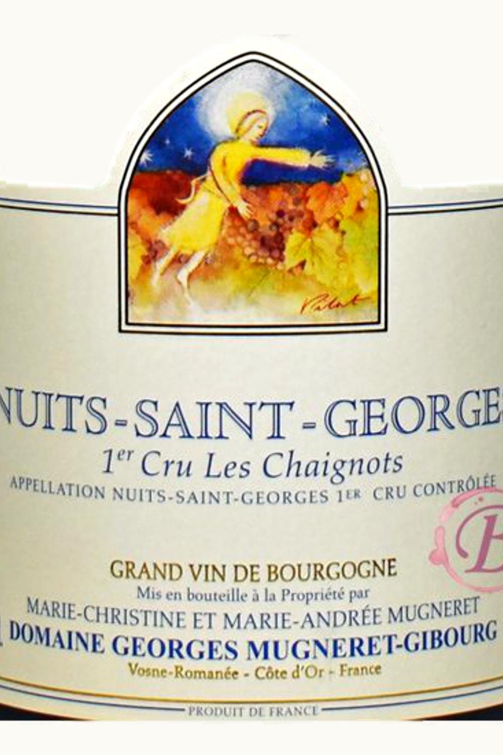 Domaine George Mugneret-Gibourg Domaine George Mugneret-Gibourg Les Chaignots Nuit-St-Georges Premier Cru Aux Côte de Nuit, 2012