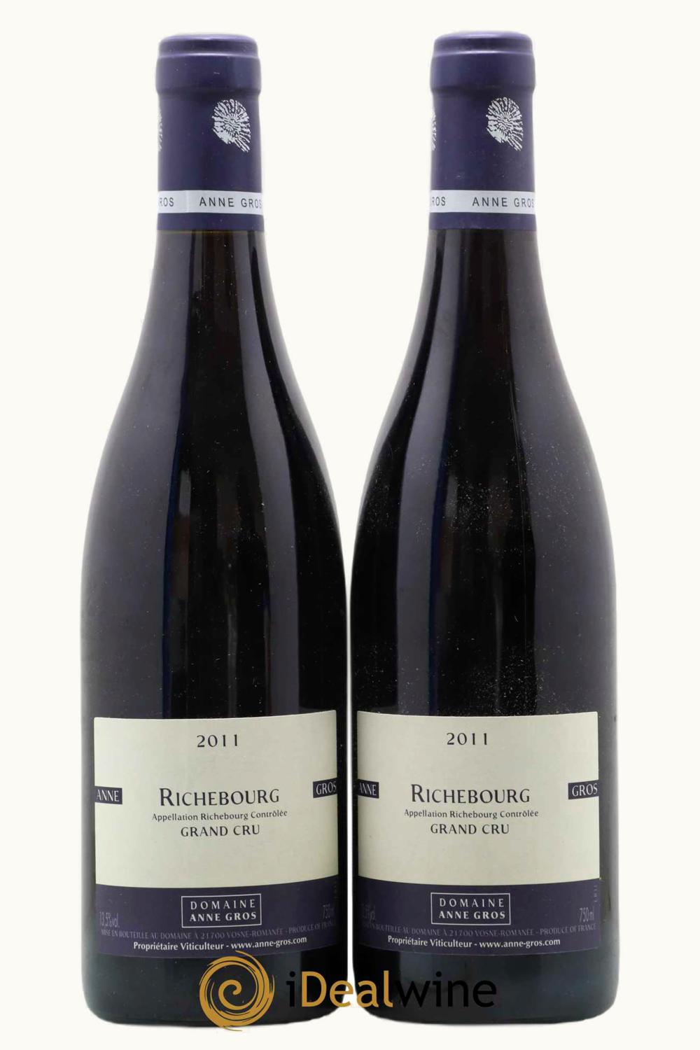 Domaine Anne Gros Domaine Anne Gros Grand Cru Richebourg Vosne-Romanée Côte de Nuit, 2011