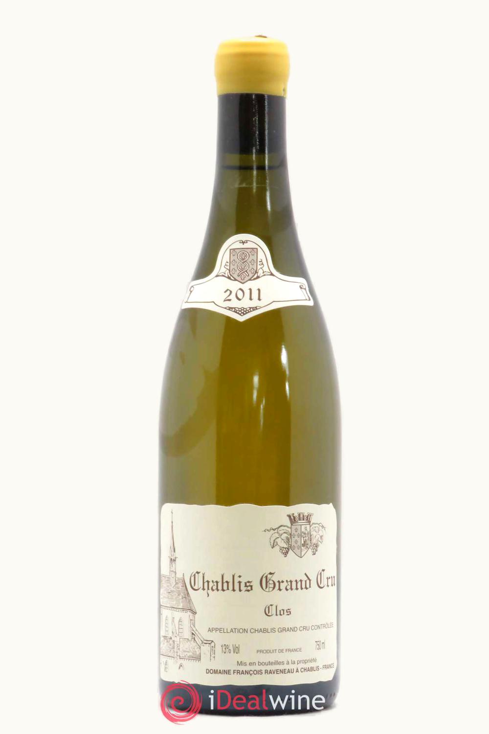 Domaine François Raveneau Domaine François Raveneau Les Clos Chablis Grand Cru, 2011