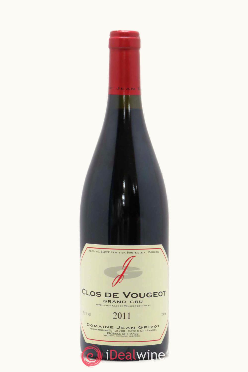 Domaine Jean Grivot Domaine Jean Grivot Grand Cru Côte de Nuit Clos de Vougeot, 2011