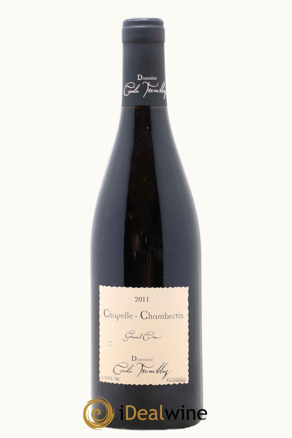 Domaine Cécile Tremblay Domaine Cécile Tremblay Grand Cru Chapelle-Chambertin Gevrey Côte de Nuit, 2011