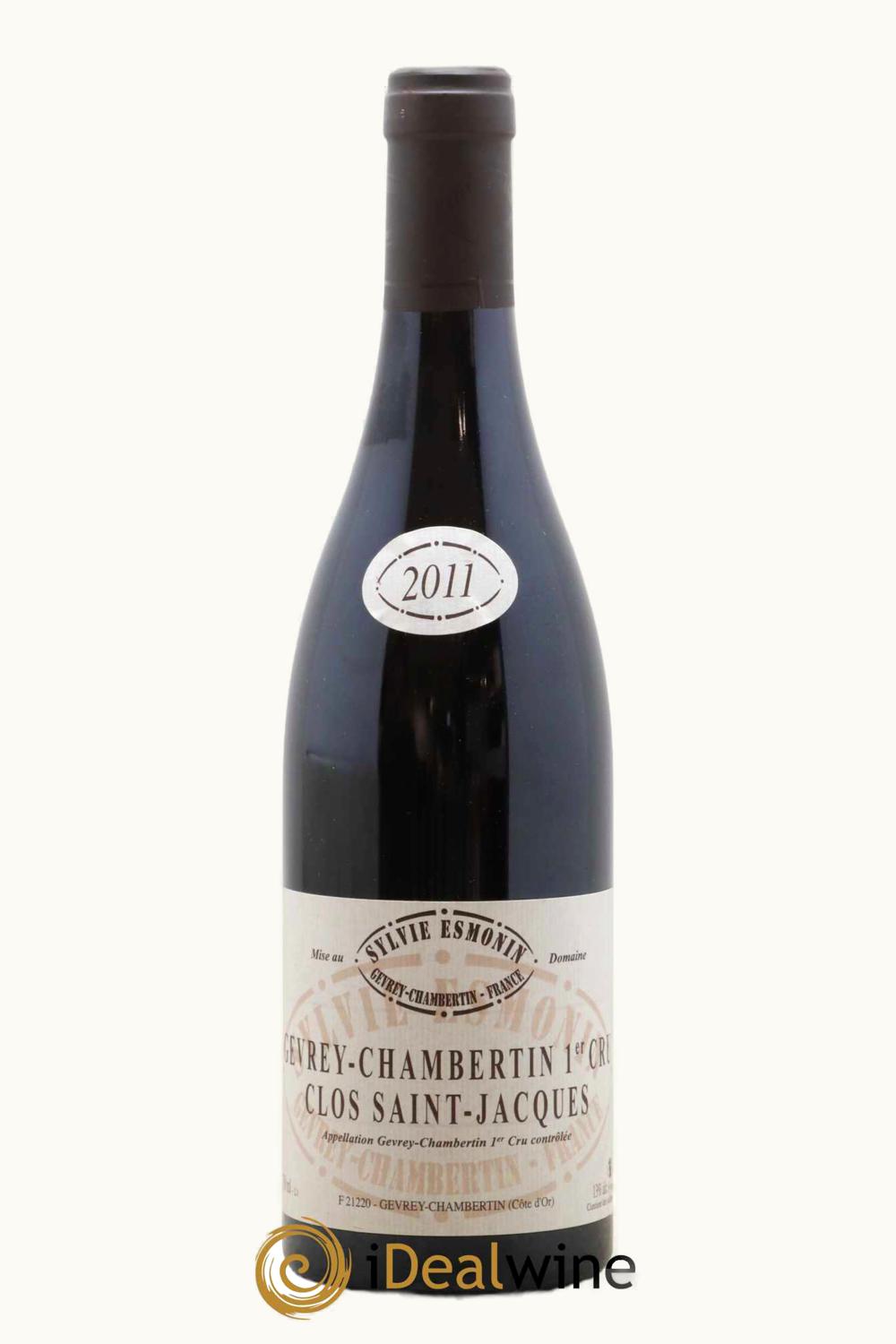 Domaine Sylvie Esmonin Domaine Sylvie Esmonin Clos St. Jacques Gevrey-Chambertin Premier Cru Côte de Nuit, 2011