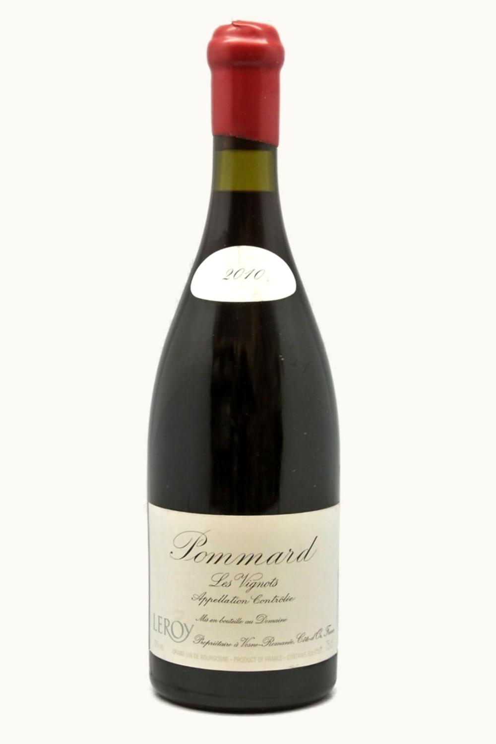 Domaine Leroy Domaine Leroy Pommard Premier Cru Côte de Beaune, 2010