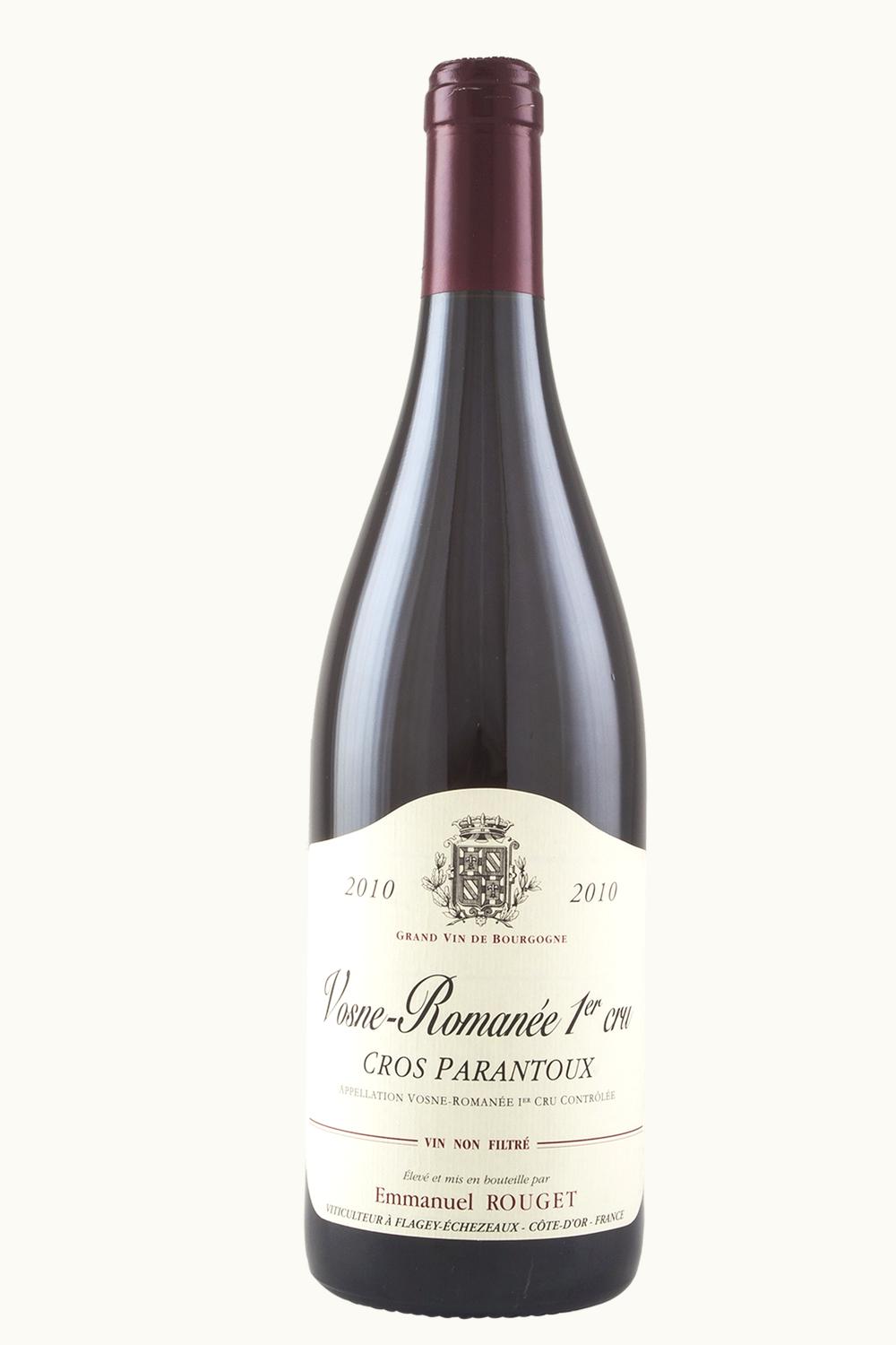Emmanuel Rouget Emmanuel Rouget Cros Parantoux Vosne-Romanée Premier Cru Côte de Nuit, 2010