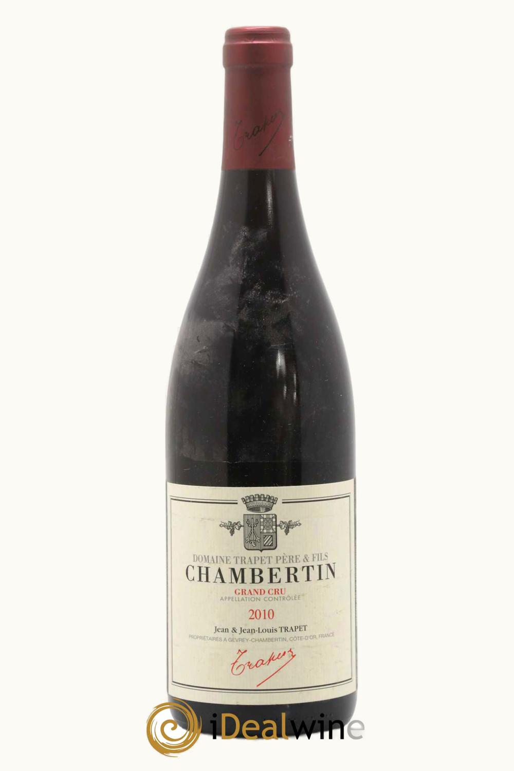Domaine Trappet Père Domaine Trappet Père Chambertin Grand Cru Le Gevrey Côte de Nuit, 2010