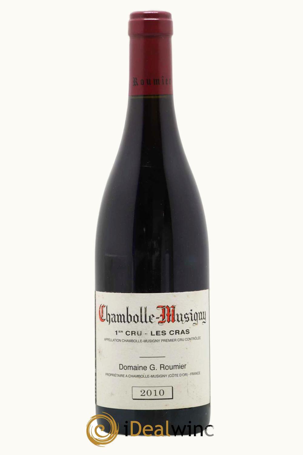 Domaine George Christophe Roumier Domaine George Christophe Roumier Les Cras Chambolle-Musigny Premier Cru Côte de Nuit, 2010