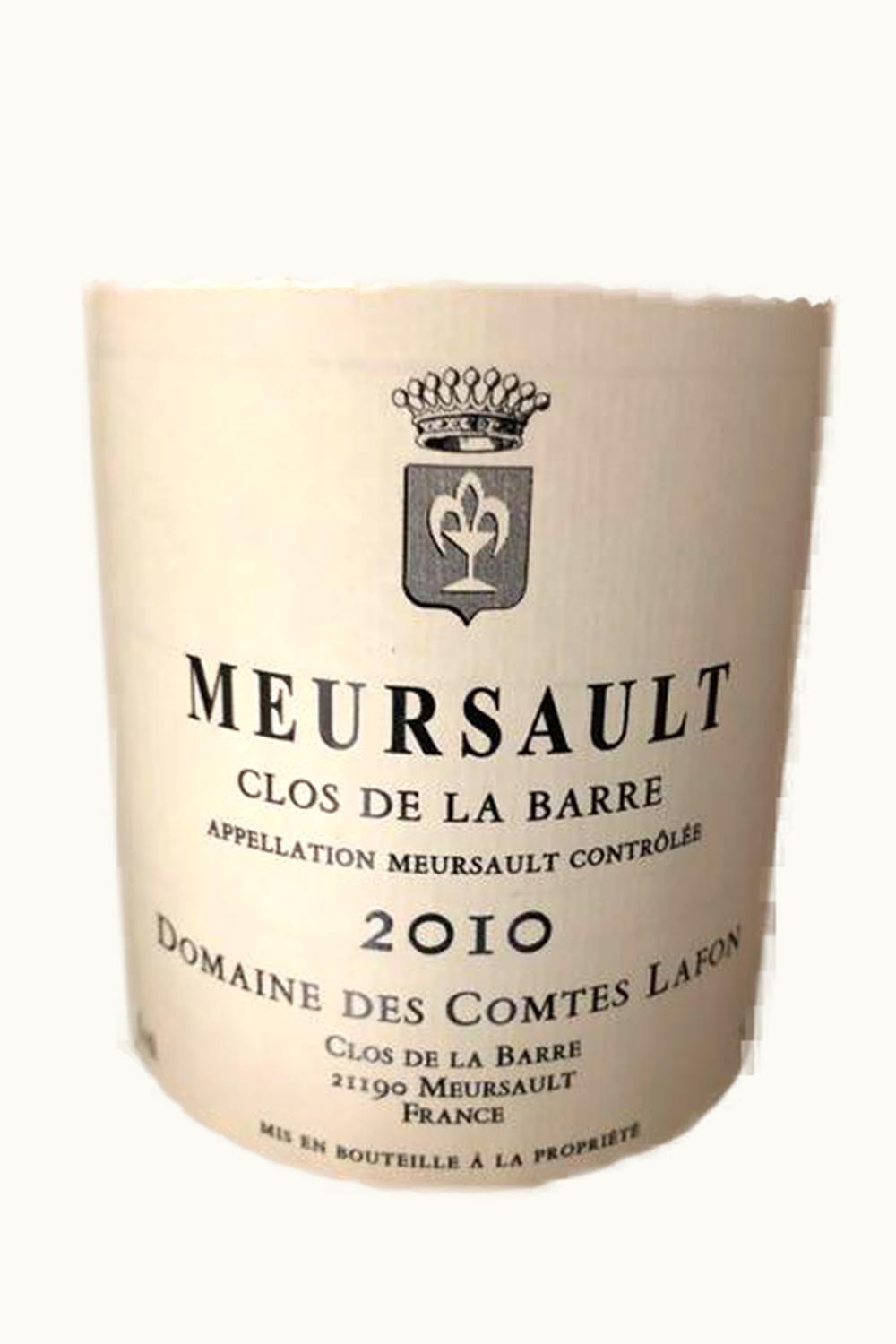 Domaine de Comte Lafon Domaine de Comte Lafon Clos la Barre Côte Beaune Meursault, 2010