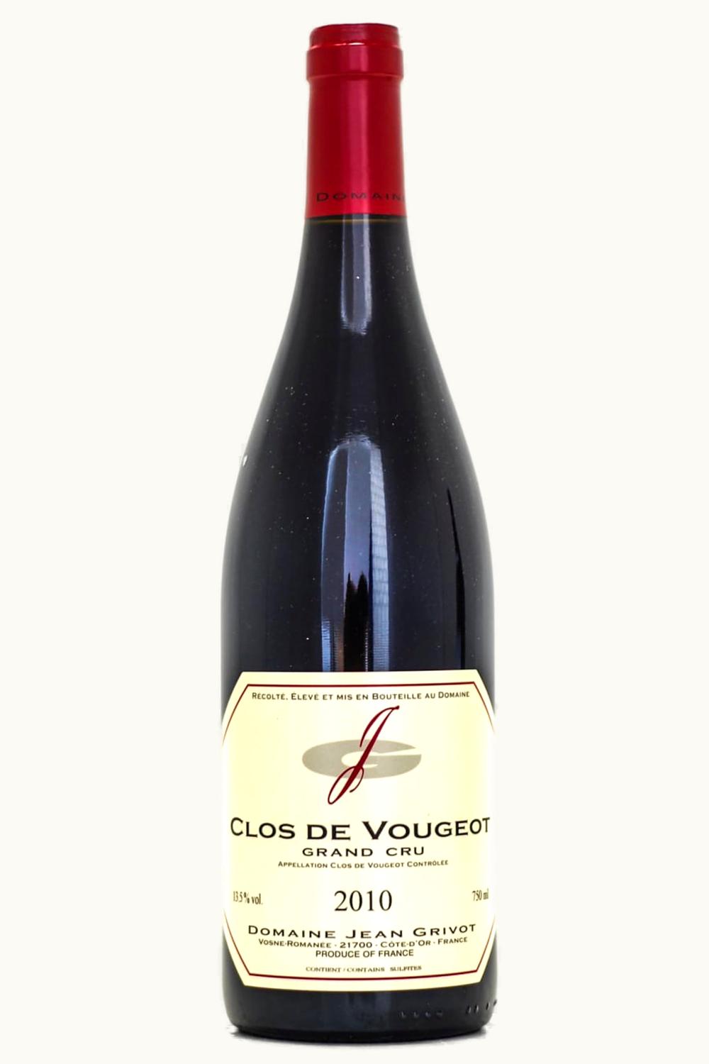 Domaine Jean Grivot Domaine Jean Grivot Grand Cru Côte Nuit Clos de Vougeot, 2010