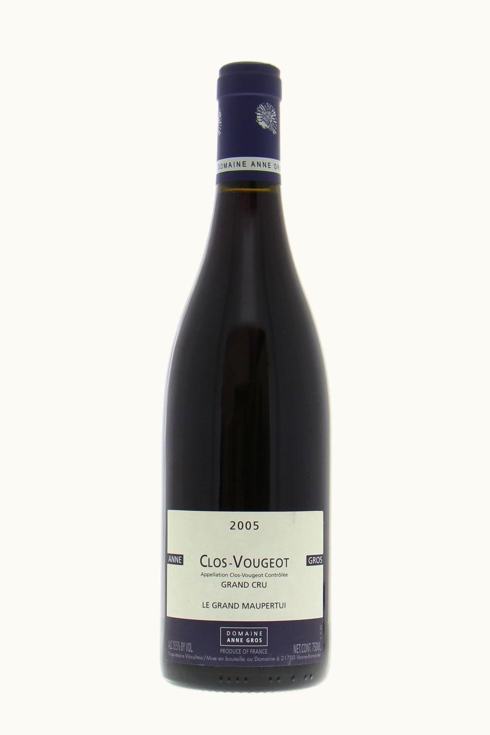 Domaine Anne Gros Domaine Anne Gros Grand Cru Le Maupertui Côte Nuit Clos de Vougeot, 2010