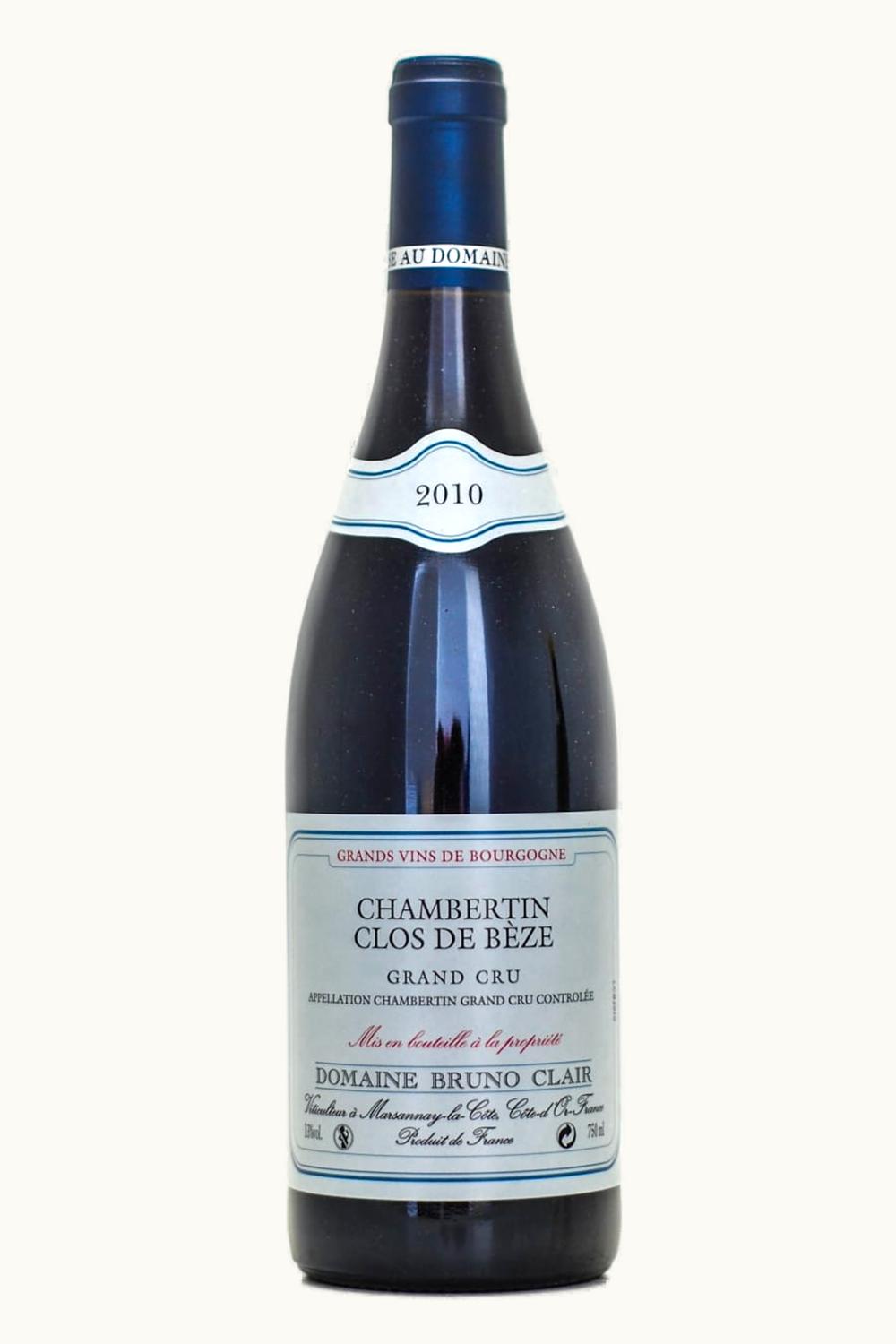 Domaine Bruno Clair Domaine Bruno Clair Grand Cru Côte Nuit Chambertin Clos de Bèze Gevrey, 2010