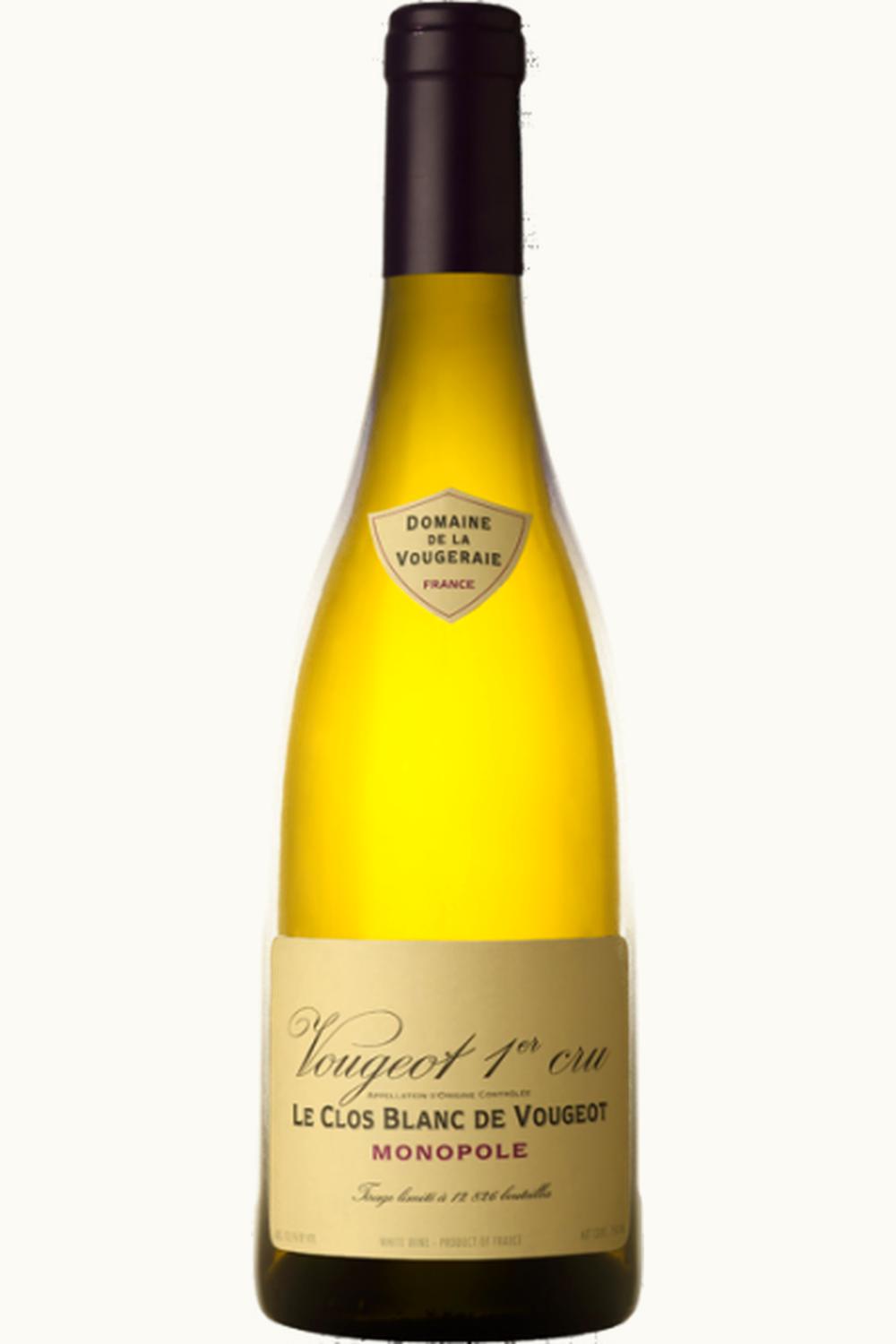 Domaine de la Vougeraie Domaine de la Vougeraie Le Clos Blanc Monopole Premier Cru Vougeot Côte Nuit, 2010