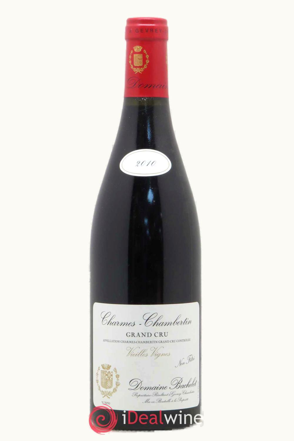 Domaine Denis Bachelet Domaine Denis Bachelet Grand Cru Vieilles Vignes Charmes-Chambertin Gevrey Côte de Nuit, 2010