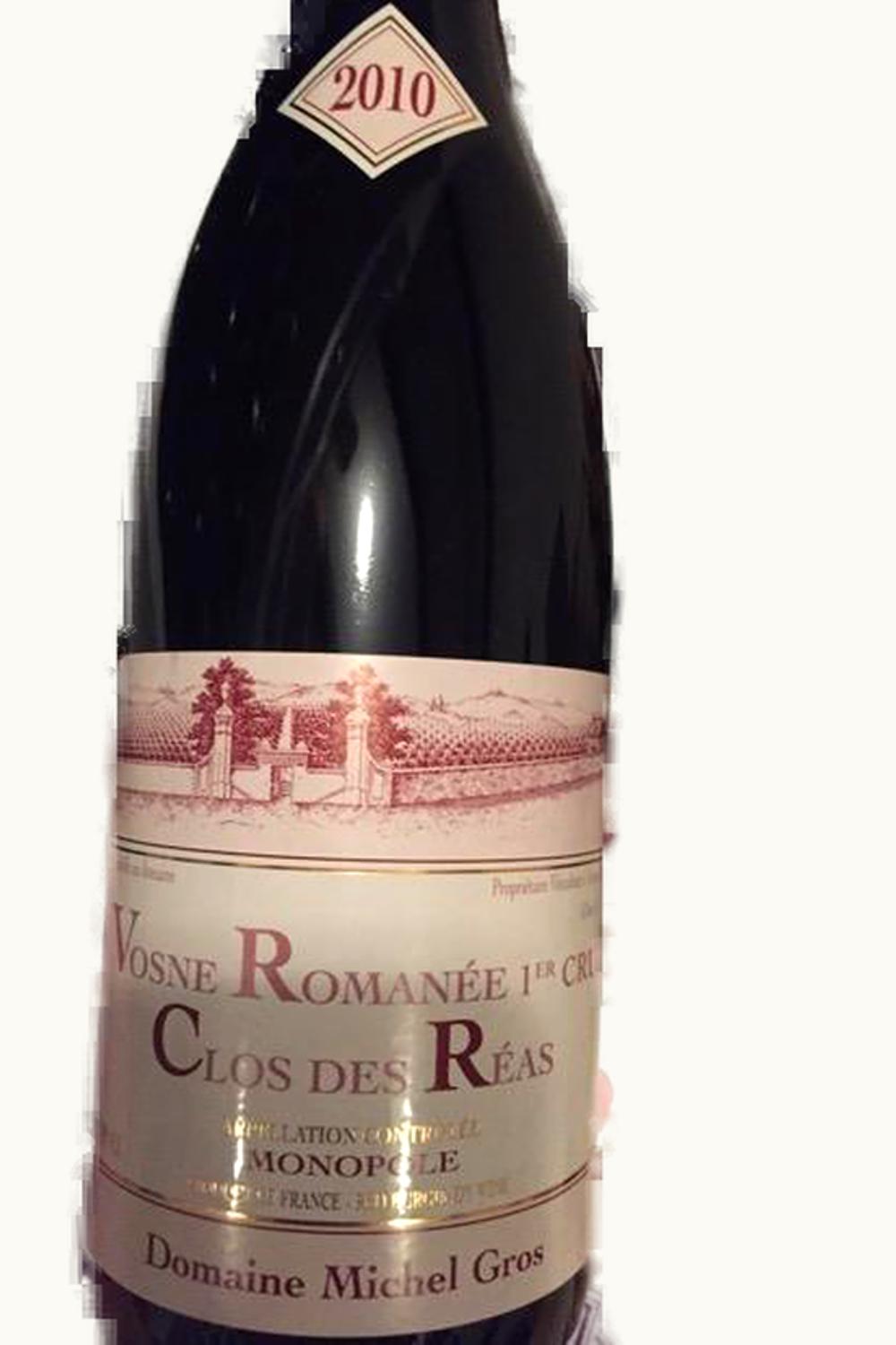 Domaine Michel Gros Domaine Michel Gros Clos de Réas Vosne-Romanée Premier Cru Côte de Nuit, 2010