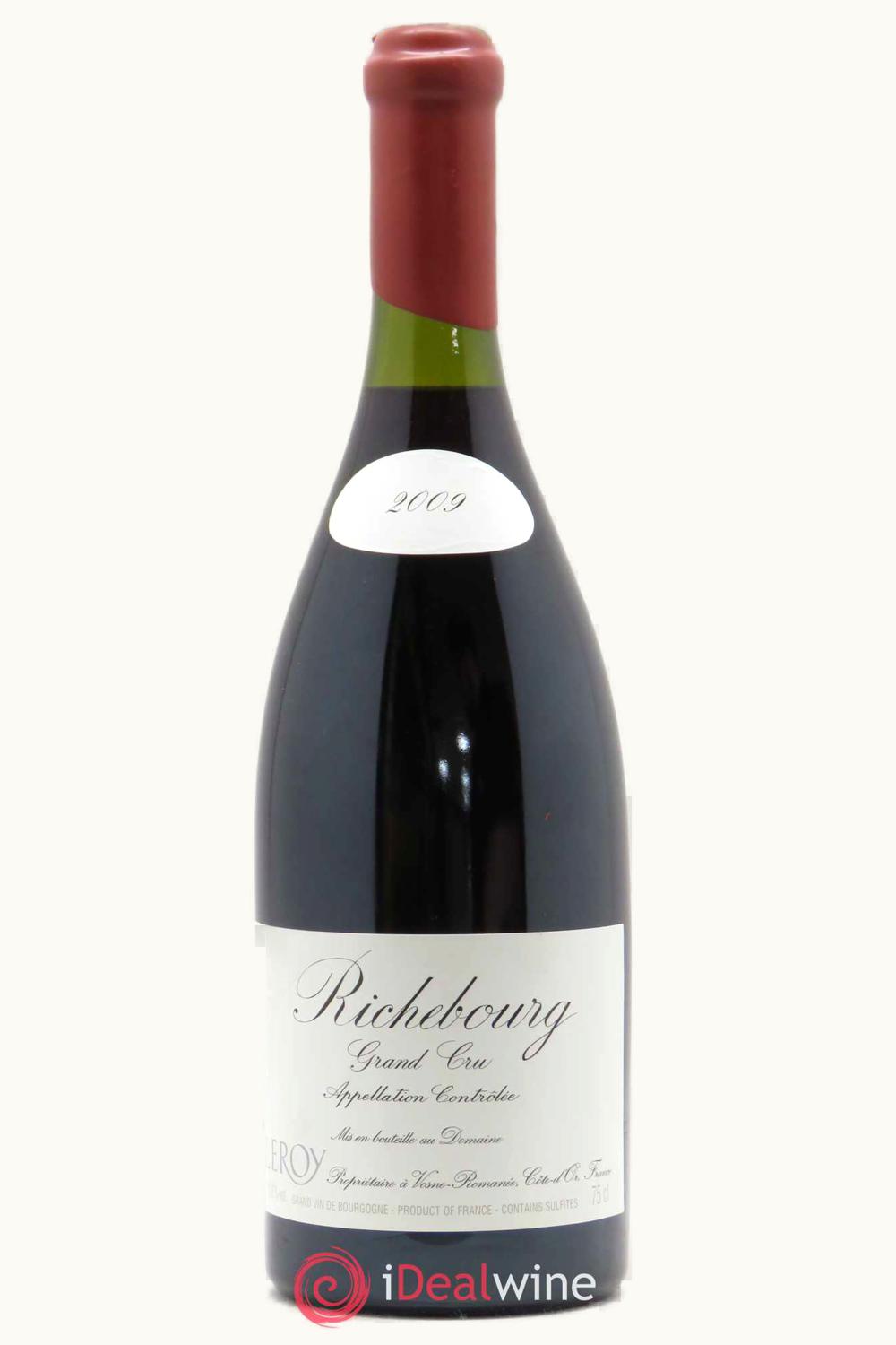 Domaine Leroy Domaine Leroy Grand Cru Richebourg Vosne-Romanée Côte de Nuit, 2009