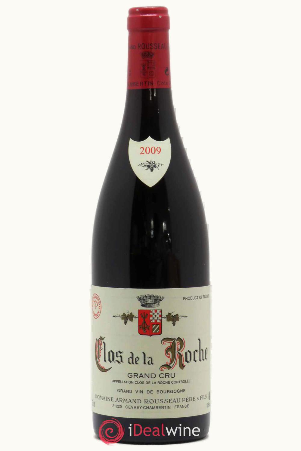 Domaine Armand Rousseau Domaine Armand Rousseau Père et Fils Grand Cru Côte de Nuit Clos de la Roche Morey-St-Denis, 2009