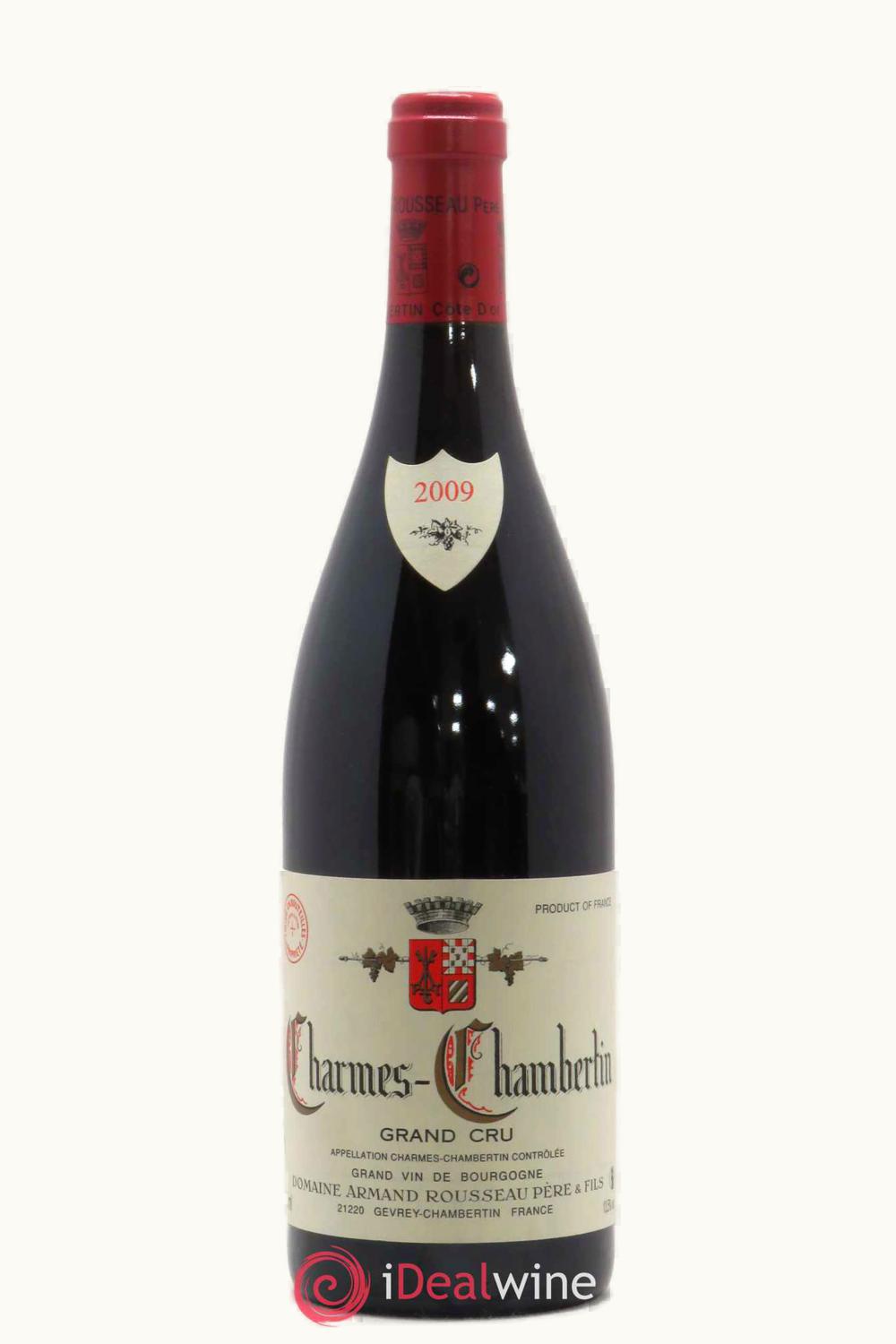 Domaine Armand Rousseau Domaine Armand Rousseau Père et Fils Grand Cru Charmes-Chambertin Gevrey Côte de Nuit, 2009