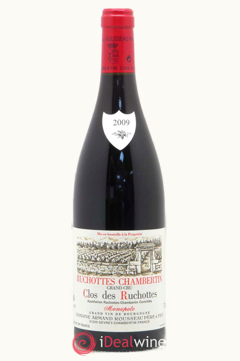 Domaine Armand Rousseau Domaine Armand Rousseau Grand Cru Clos de Monopole Côte Nuit Ruchotte-Chambertin, 2009