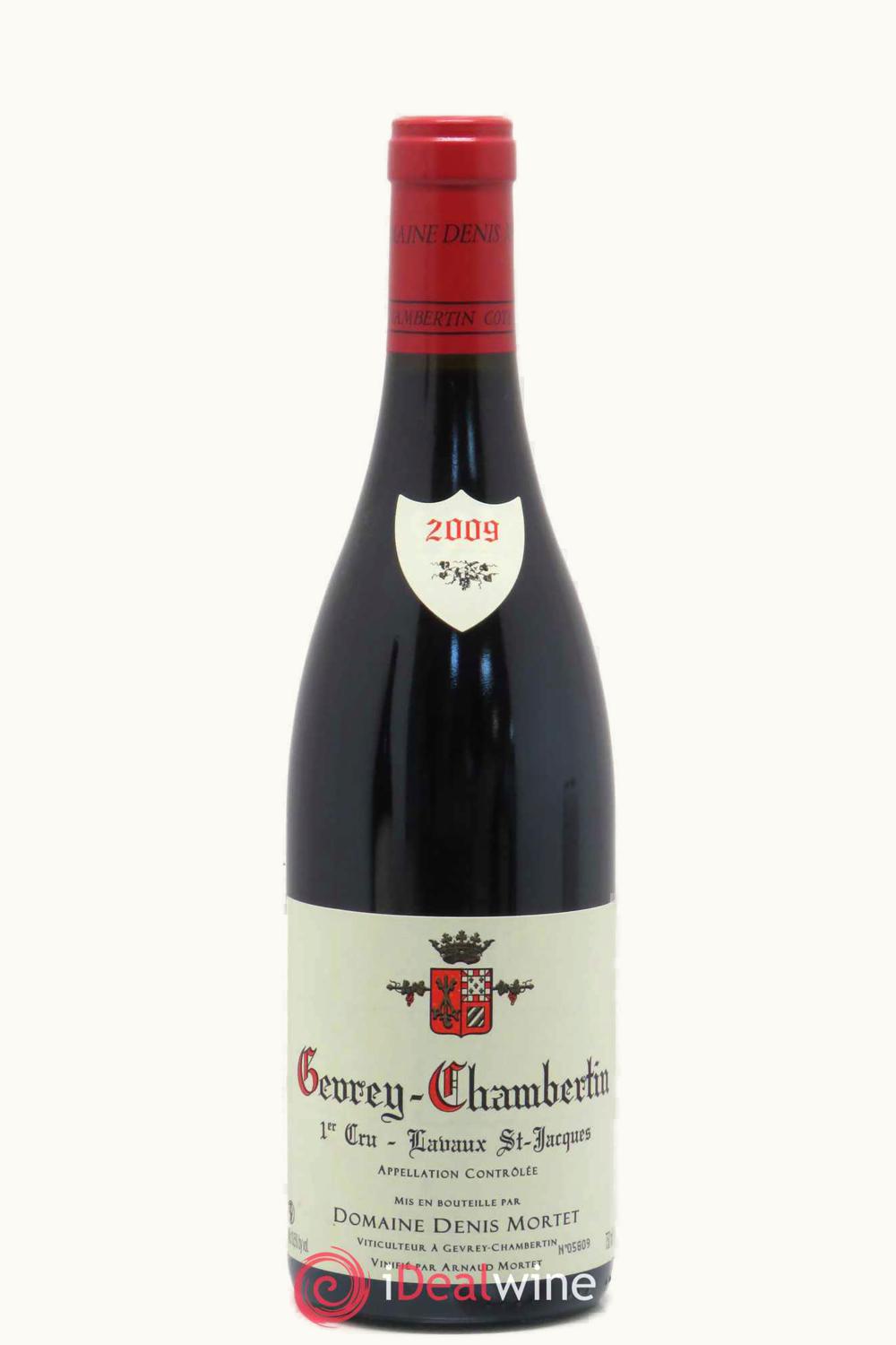 Domaine Denis Mortet Domaine Denis Mortet Lavaut St. Jacques Gevrey-Chambertin Premier Cru Côte de Nuit, 2009