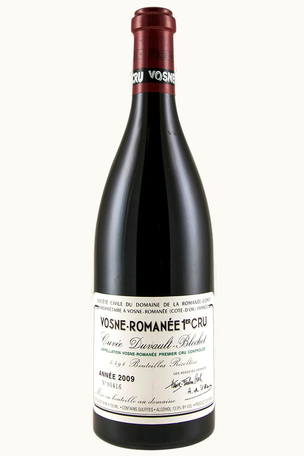 Domaine de la Romanée-Conti Domaine de la Romanée-Conti Cuvée Duvault-Blochet Vosne Premier Cru Côte de Nuit, 2009