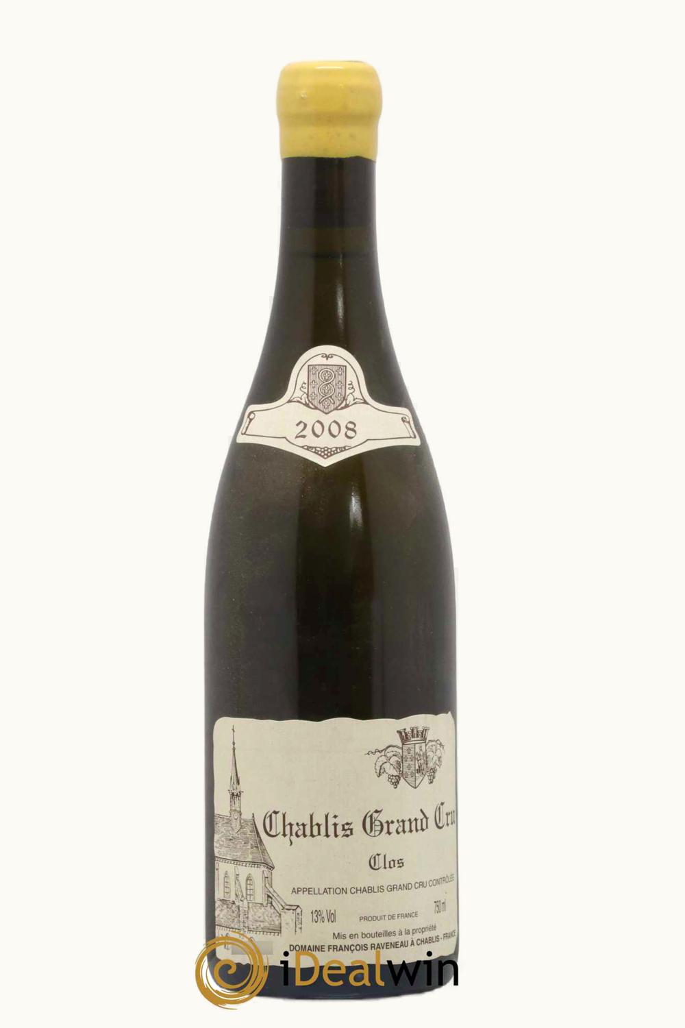 Domaine François Raveneau Domaine François Raveneau Les Clos Chablis Grand Cru, 2008