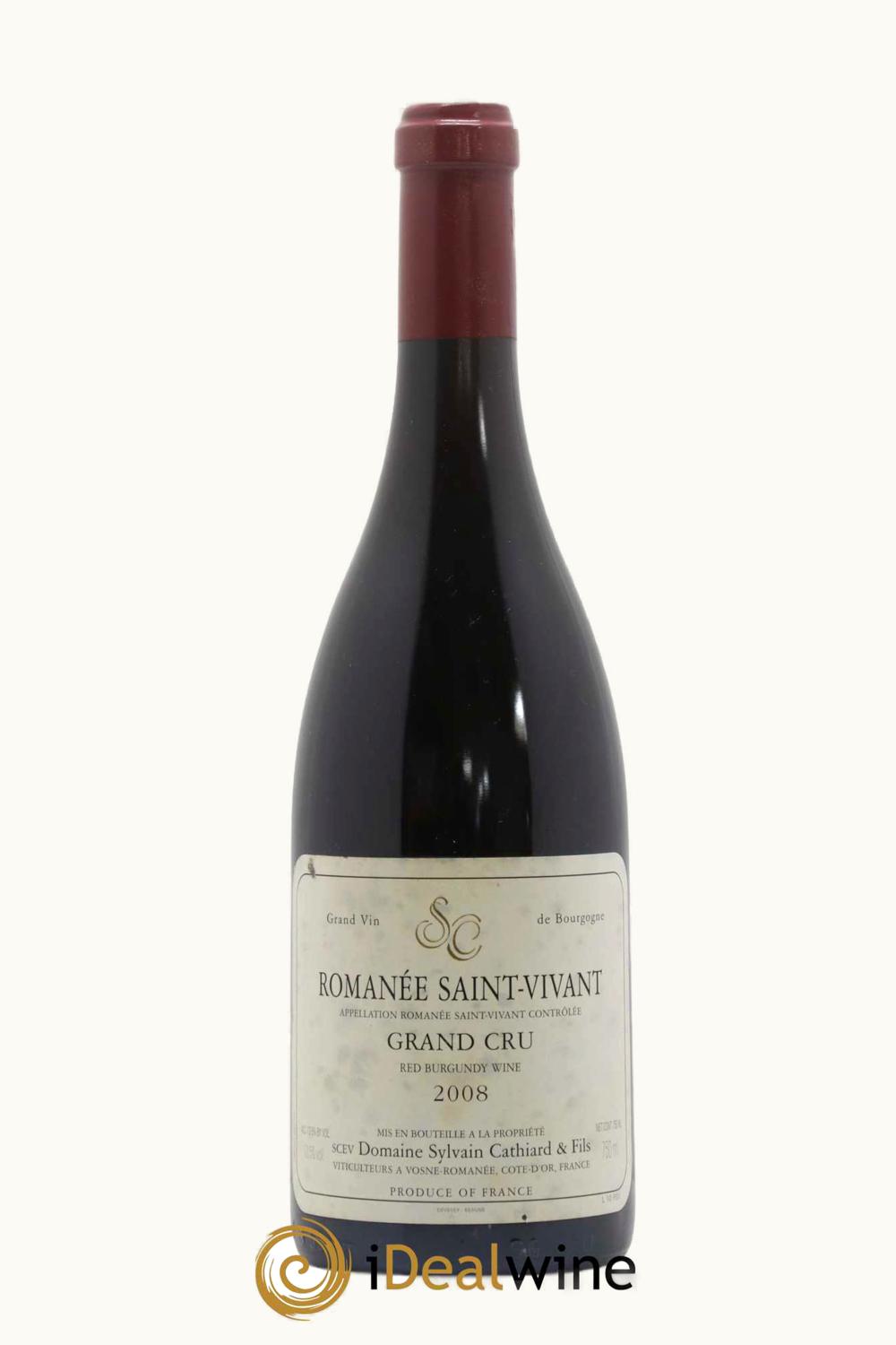 Sylvain Cathiard Sylvain Cathiard Grand Cru Romanée-St-Vivant Vosne Côte de Nuit, 2008