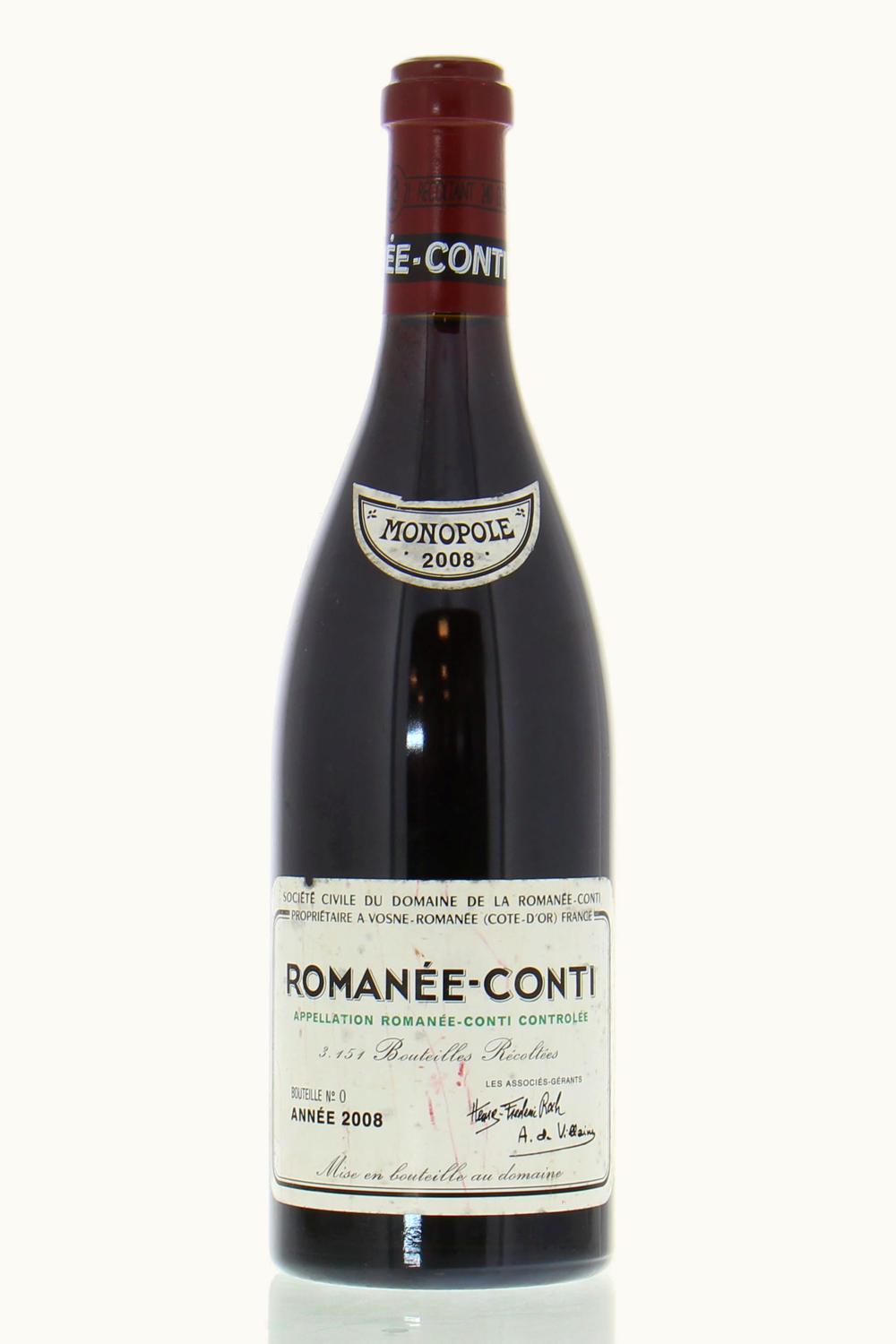 Domaine de la Romanée-Conti Domaine de la Romanée-Conti St. Vivant Grand Cru Côte de Nuit Vosne, 2008