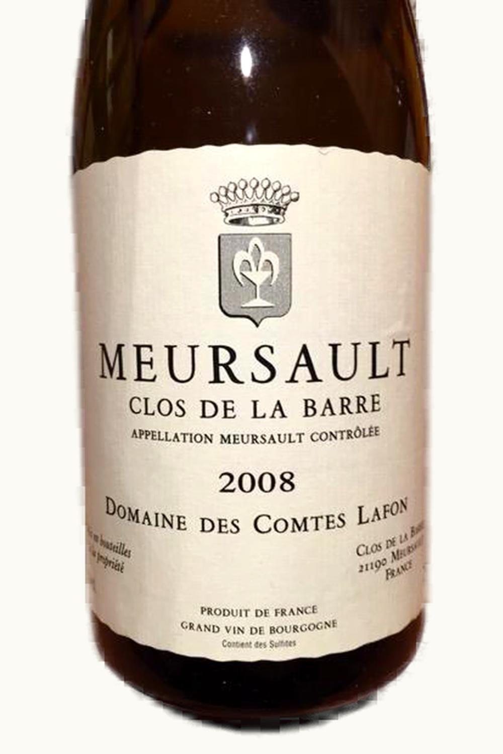 Domaine de Comte Lafon Domaine de Comte Lafon Clos la Barre Meursault Côte de Beaune, 2008