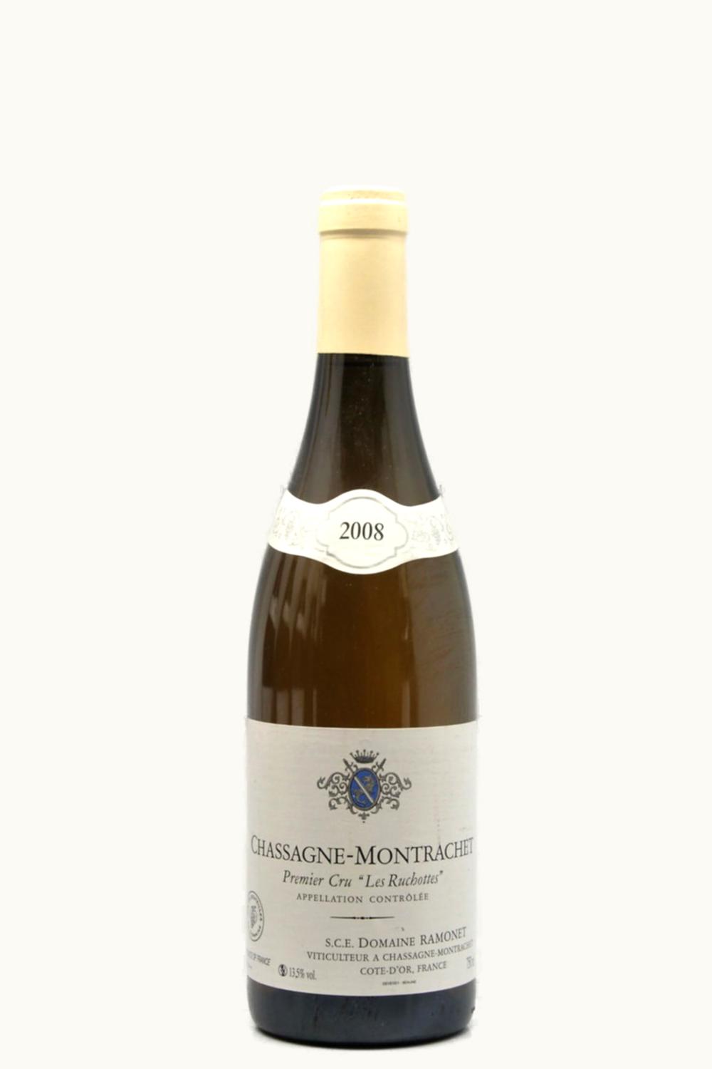 Domaine Ramonet Domaine Ramonet Les Ruchottes Chassagne-Montrachet Grand Premier Cru Côte de Beaune, 2008