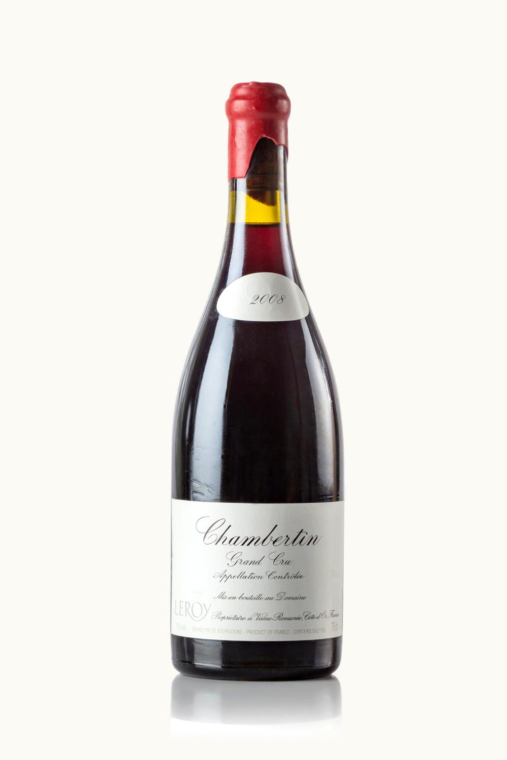Domaine Leroy Domaine Leroy Chambertin Grand Cru Le Gevrey Côte de Nuit, 2008