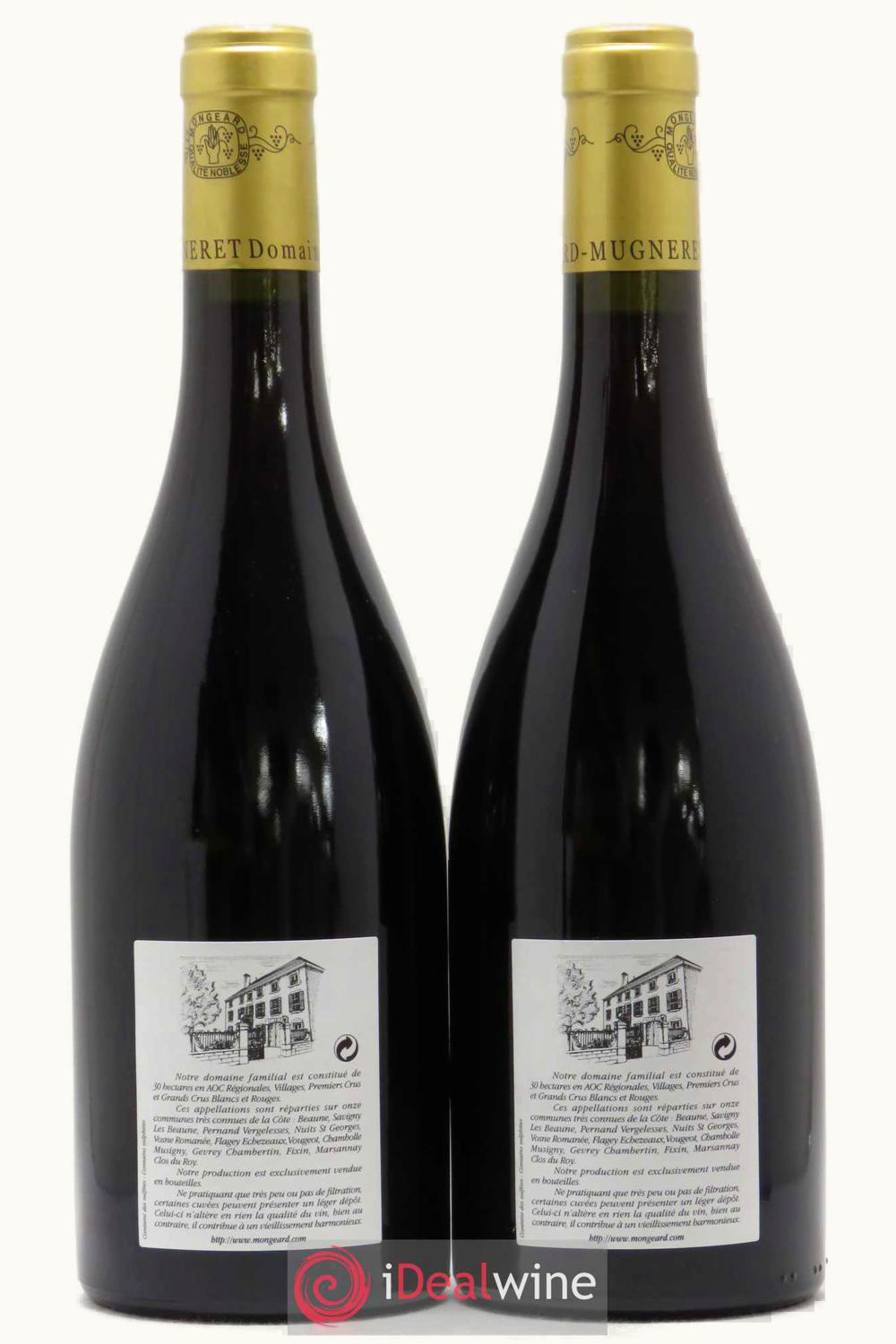 Domaine Mongeard-Mugneret Domaine Mongeard-Mugneret Grand Cru Grands-Échezeaux Flagey-Echezeaux Côte de Nuit, 2008
