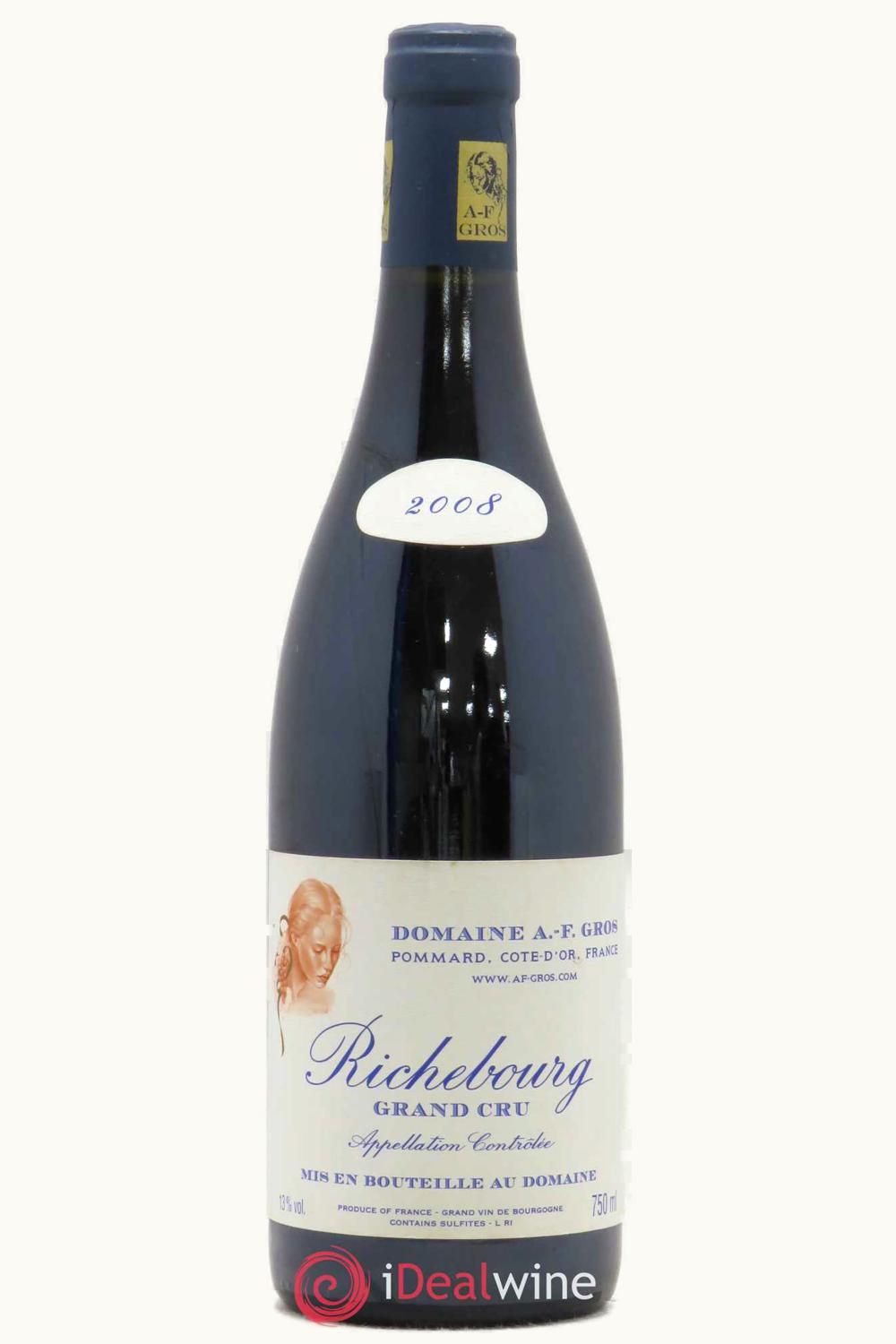 Domaine A. F. Gros Domaine A. F. Gros Grand Cru Richebourg Vosne-Romanée Côte de Nuit, 2008