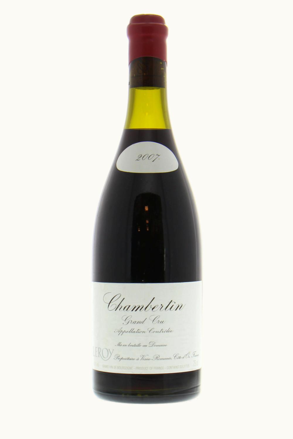 Domaine Leroy Domaine Leroy Chambertin Grand Cru Le Gevrey Côte de Nuit, 2007