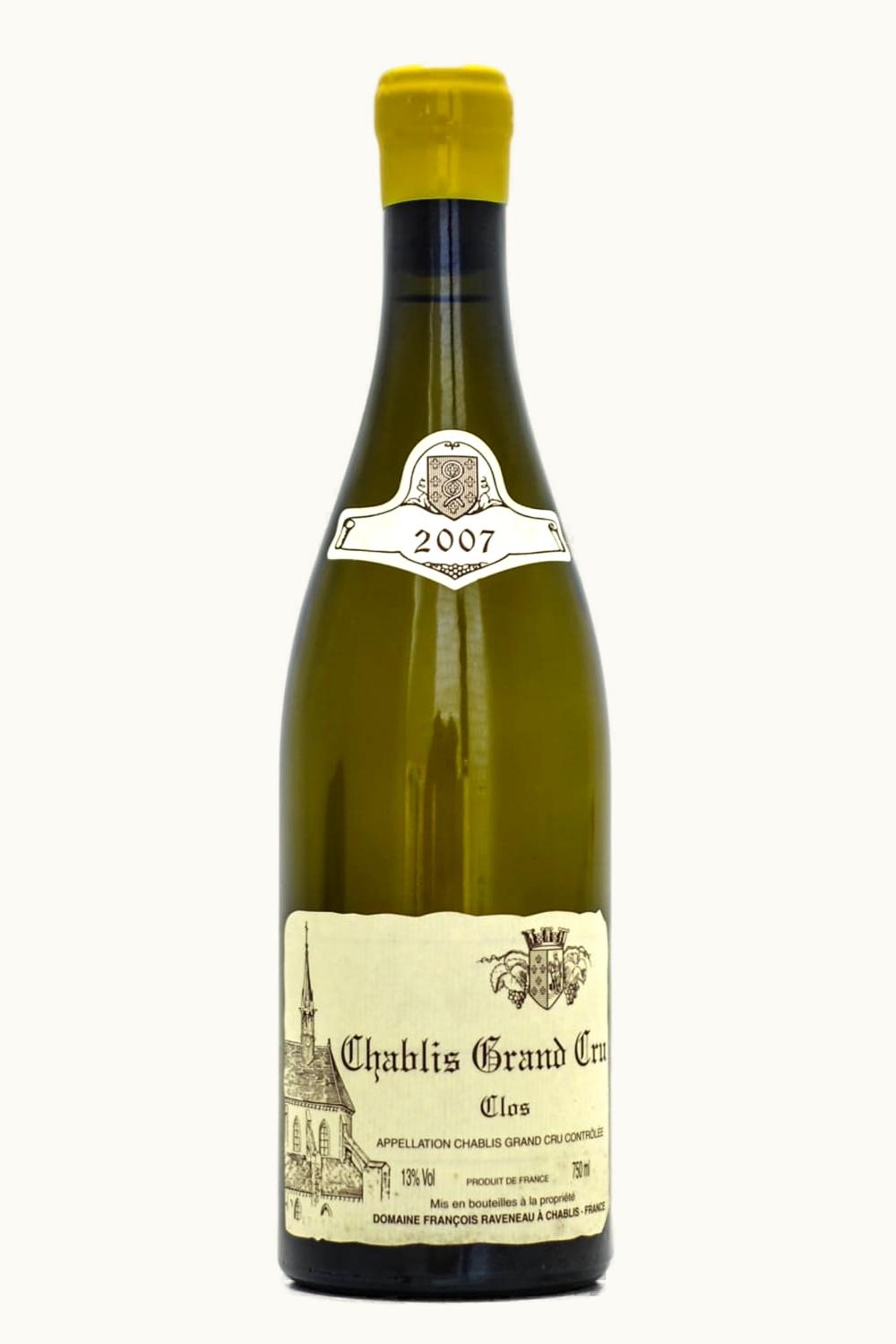 Domaine François Raveneau Domaine François Raveneau Les Clos Chablis Grand Cru, 2007