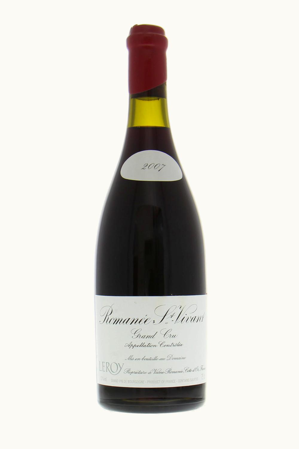 Domaine Leroy Domaine Leroy Grand Cru Romanée St. Vivant Vosne Côte de Nuit, 2007