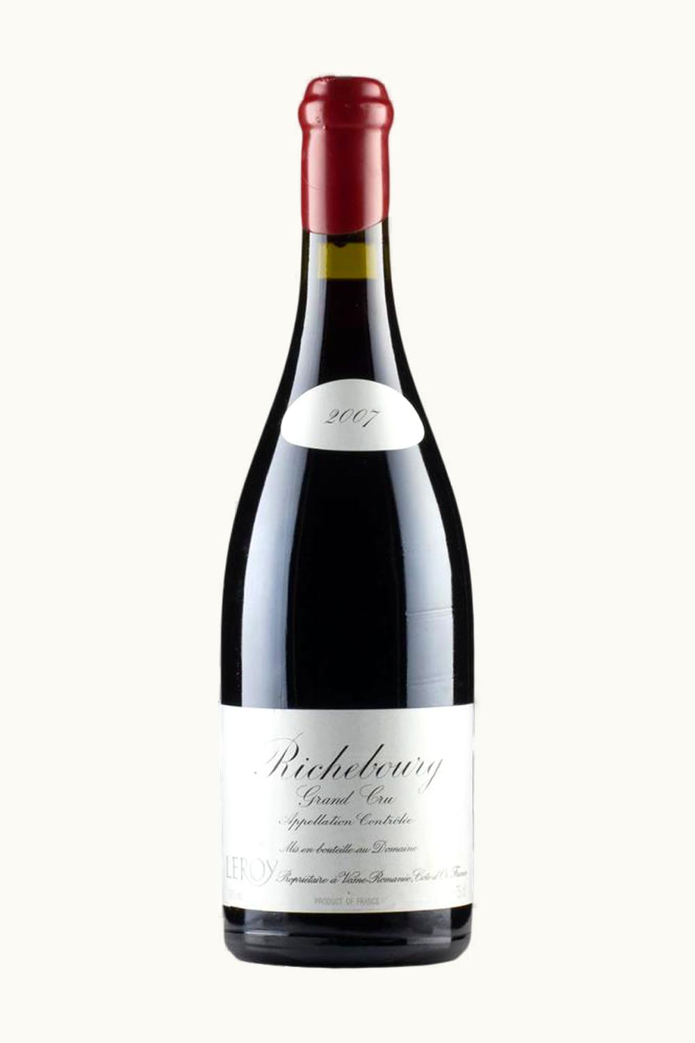 Domaine Leroy Domaine Leroy Grand Cru Richebourg Vosne-Romanée Côte de Nuit, 2007