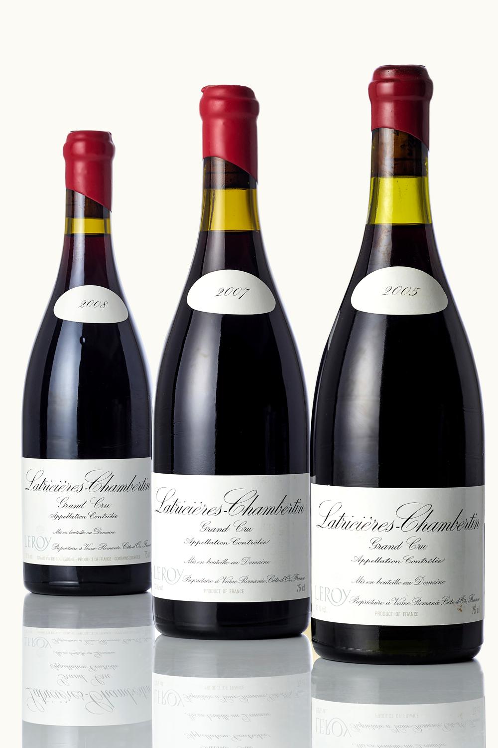 Domaine Leroy Domaine Leroy Grand Cru Latricières-Chambertin Gevrey Côte de Nuit, 2007